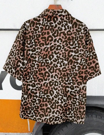 Cămașă cu mânecă scurtă Shein, mix culori