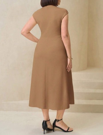 Rochie midi Shein, maro