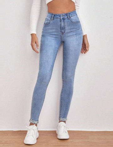 Jeans Shein, albastru