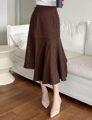 Fustă Shein, maro