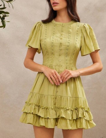 Rochie mini Shein, verde