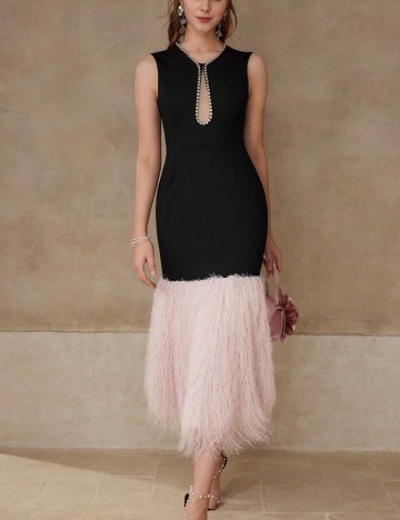 Rochie maxi Shein, negru