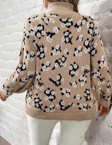 Pulover Shein Curve+, mix culori