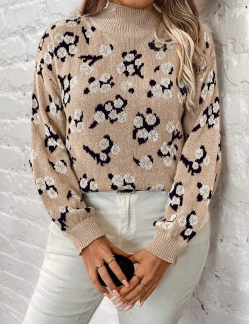 Pulover Shein Curve+, mix culori