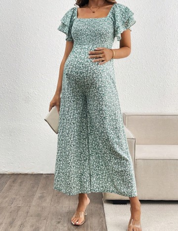 Salopetă lungă Shein, verde