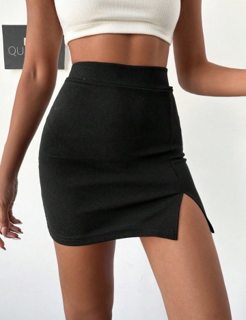 Fustă mini Shein, negru