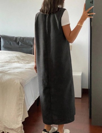 Rochie midi Shein, gri