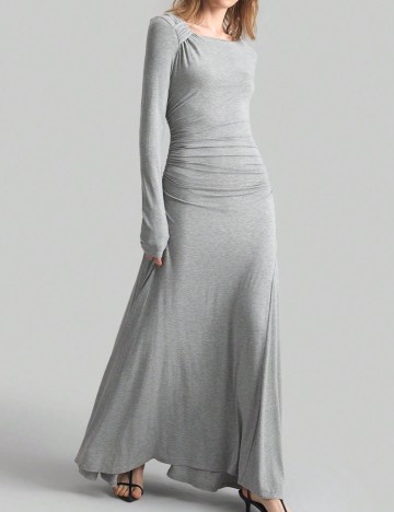 Rochie maxi Shein, gri