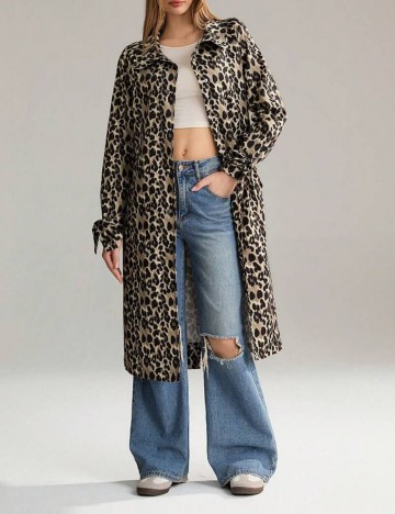 Trench Shein, mix culori