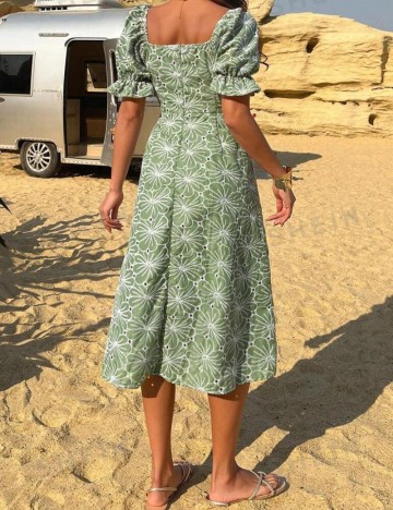 Rochie midi Shein DAZY, verde