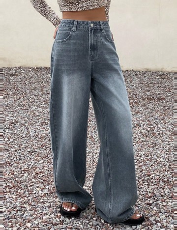 Jeans Shein, albastru