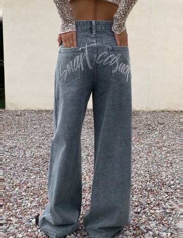 Jeans Shein, albastru