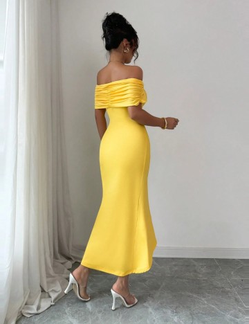 Rochie maxi Shein, galben