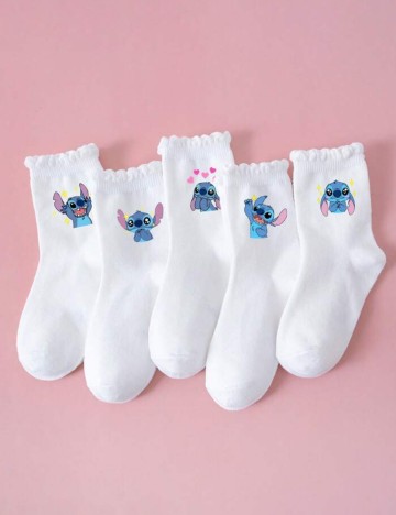 Set șosete Shein, alb