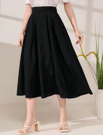 Fustă midi Shein, negru