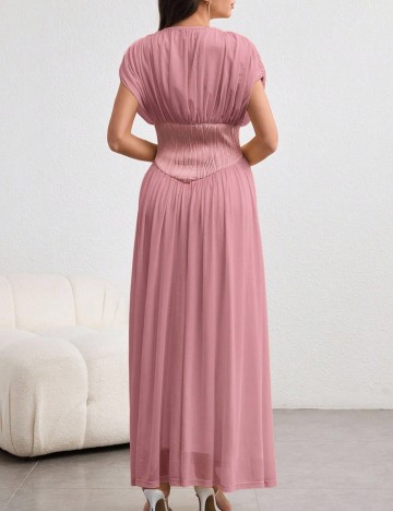 Rochie maxi Shein, roz