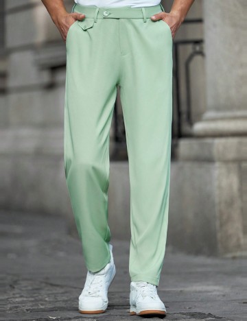 Pantaloni Shein MANFINITY, verde