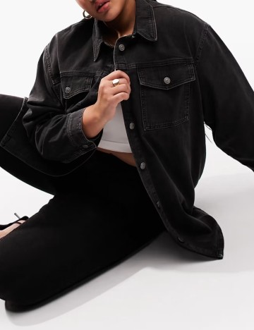 Jachetă De Blugi ASOS, negru