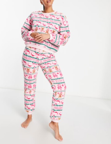 Compleu pijamale ASOS, mix culori