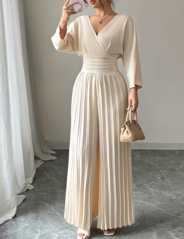 Salopetă Shein, bej