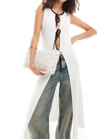 Cardigan lung ASOS, mix culori