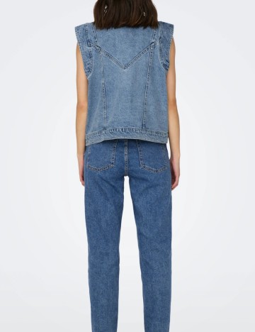 Vestă de blugi Only, albastru
