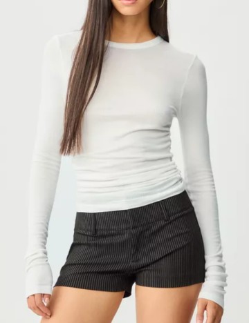 Bluză Stradivarius, alb