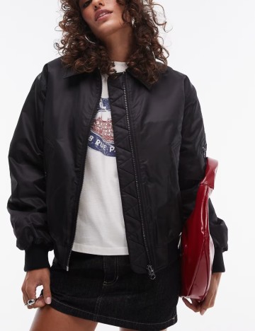 Jachetă Topshop, negru