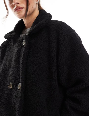 Palton DON'T THINK TWICE, negru