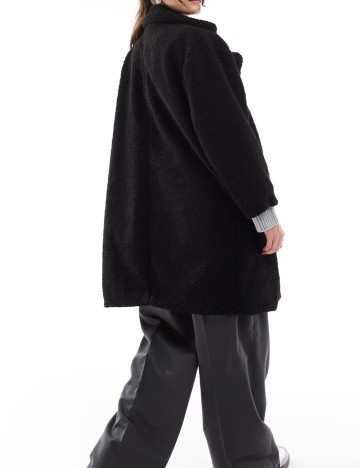 Palton DON'T THINK TWICE, negru