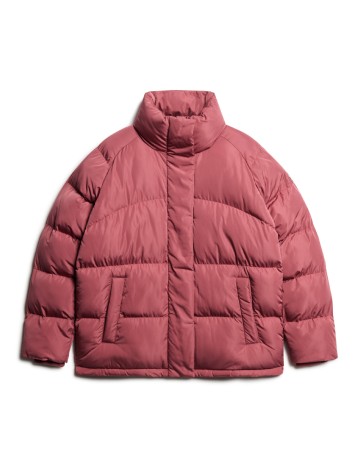 Geacă Superdry, cărămiziu