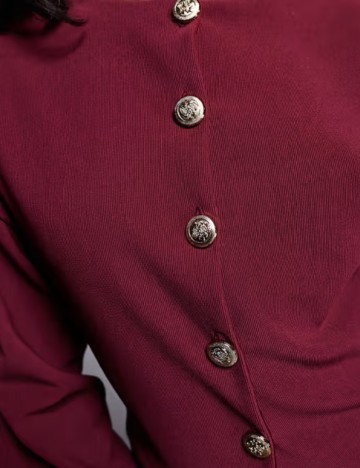 Cardigan ASOS, vișiniu