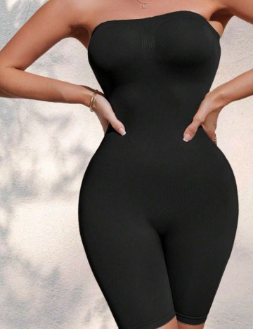 Salopetă scurtă Shein, negru