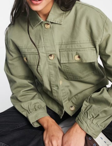 Jachetă Miss Selfridge, verde