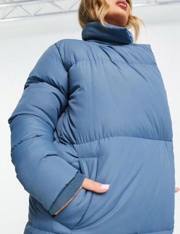 Geacă Threadbare, albastru