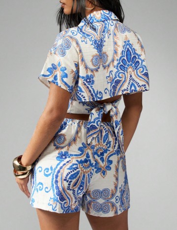 Cămașă cu mânecă scurtă Shein Missguided, mix culori