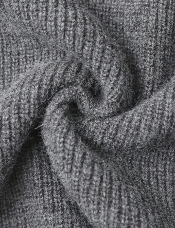 Rochie midi Shein Curve+, gri