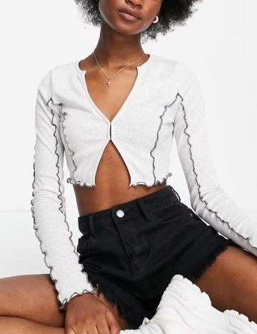 Top SkyLar Rose, gri