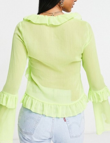 Cămașă ASOS, verde