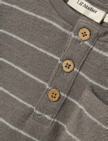 Bluză Lil Atelier, maro