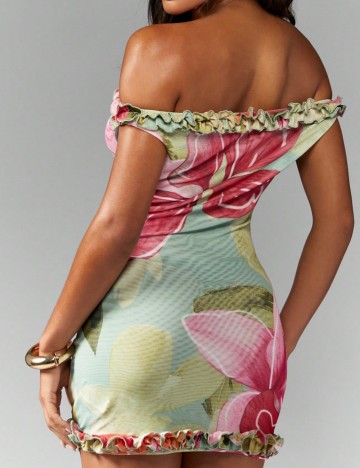 Rochie mini Shein Missguided, mix culori