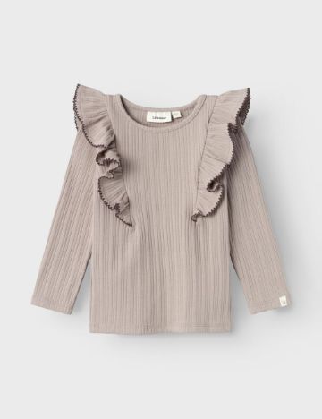 Bluză Lil Atelier, maro