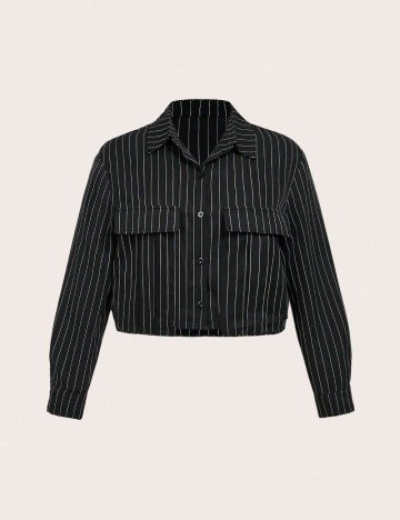 Cămașă Shein Curve+, negru