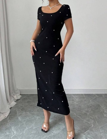 Rochie midi Shein, negru