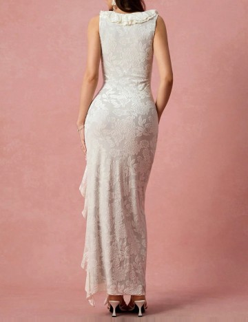 Rochie maxi Shein, alb