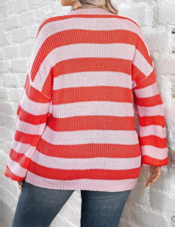 Pulover Shein Curve+, mix culori