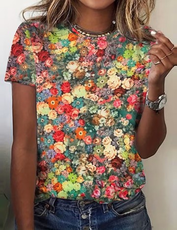 Tricou Emery Rose, mix culori