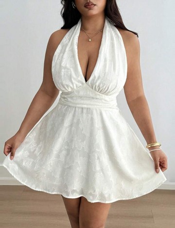 Rochie mini Shein, alb