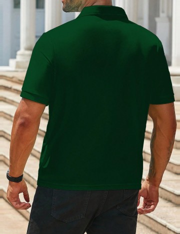 Tricou Shein MANFINITY, verde