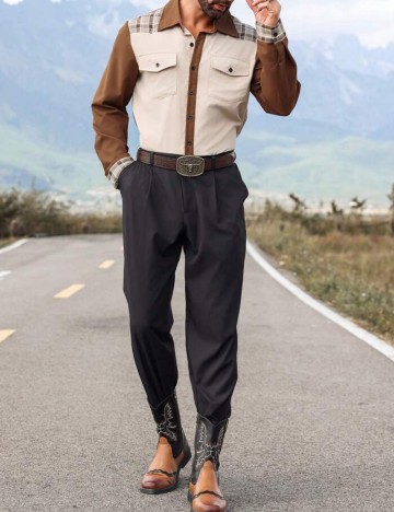 Cămașă Shein, mix culori